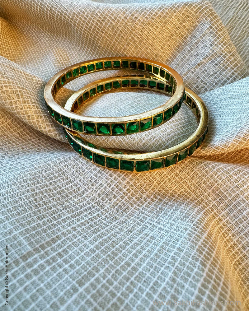 AJ-X15089 Green Bangles