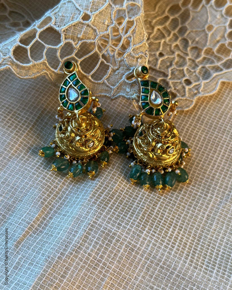 AJ-X15057E Statement Reversible Earring
