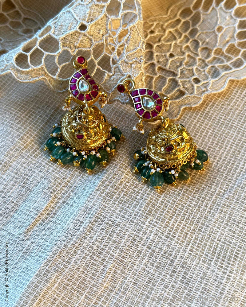 AJ-X15057E Statement Reversible Earring