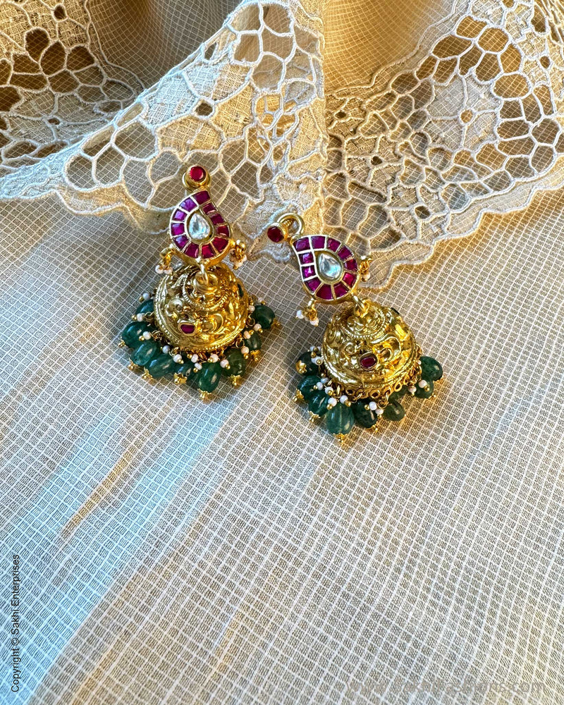 AJ-X15057E Statement Reversible Earring