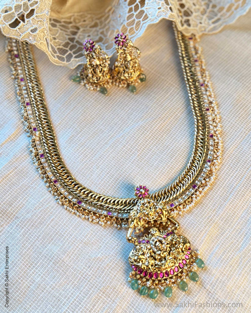 AJ-X15073 Statement Necklace Set