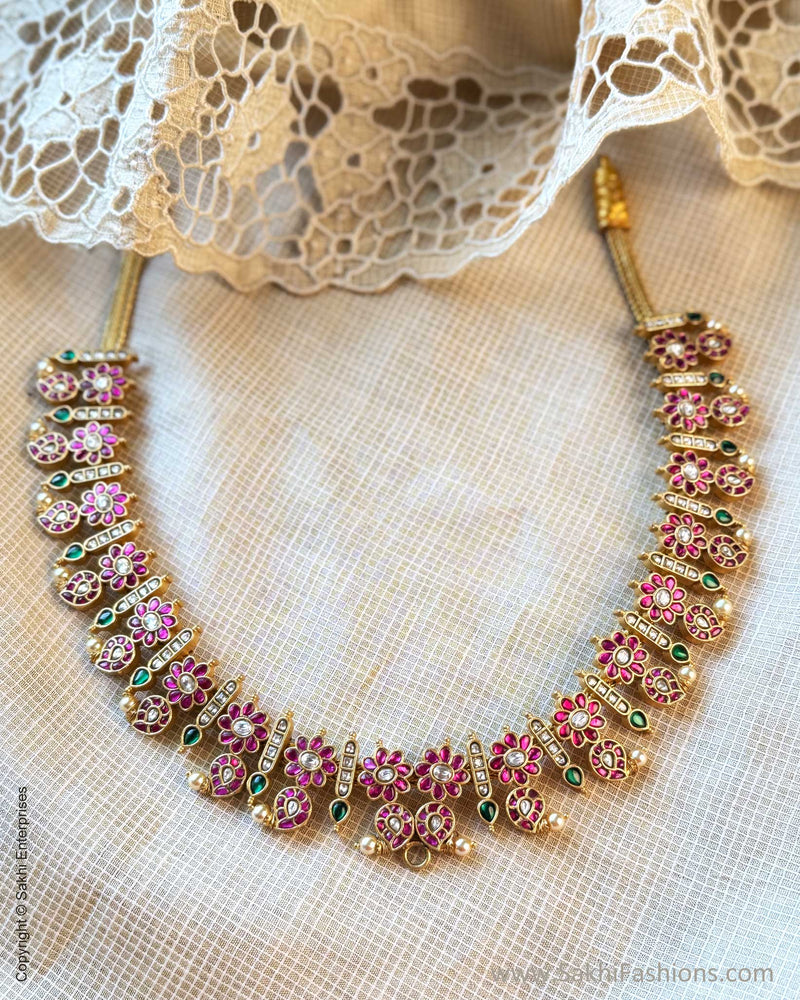 AJ-X13558 Statement Mango Necklace