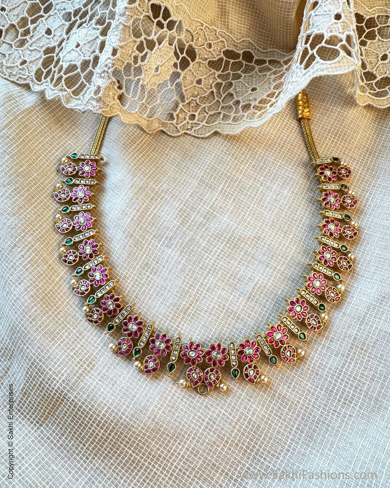AJ-X13558 Statement Mango Necklace