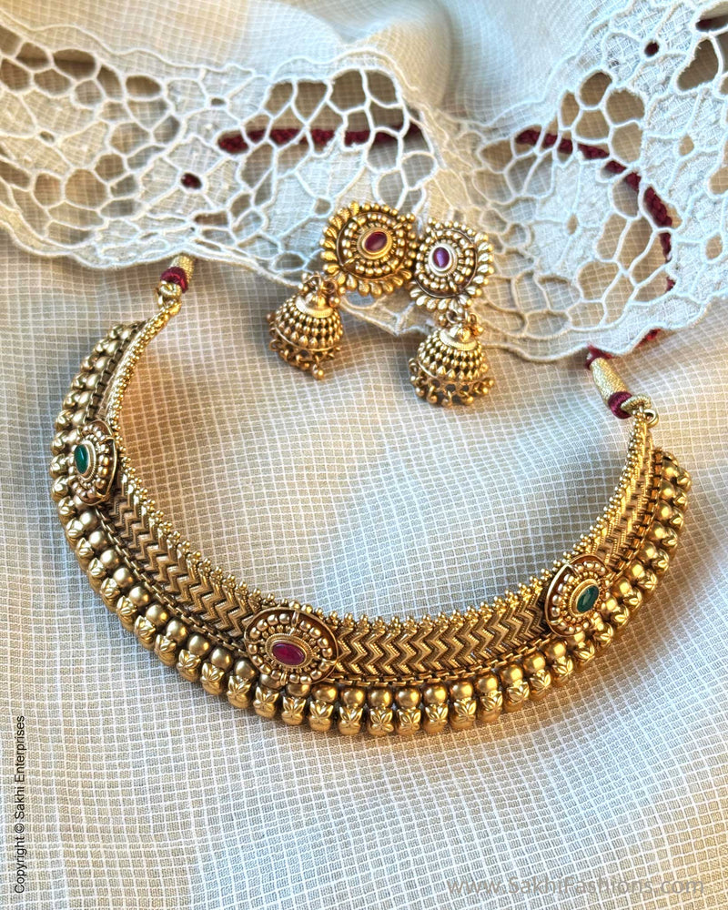 AJ-X15070 Statement necklace set