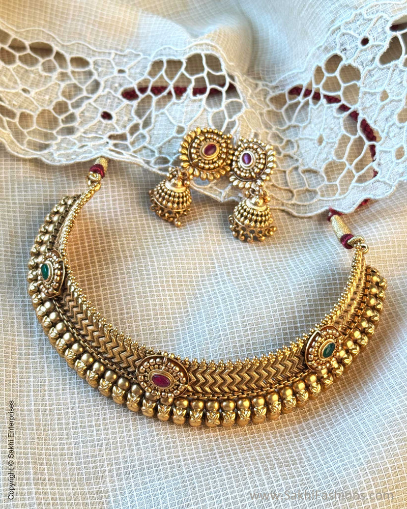 AJ-X15070 Statement necklace set