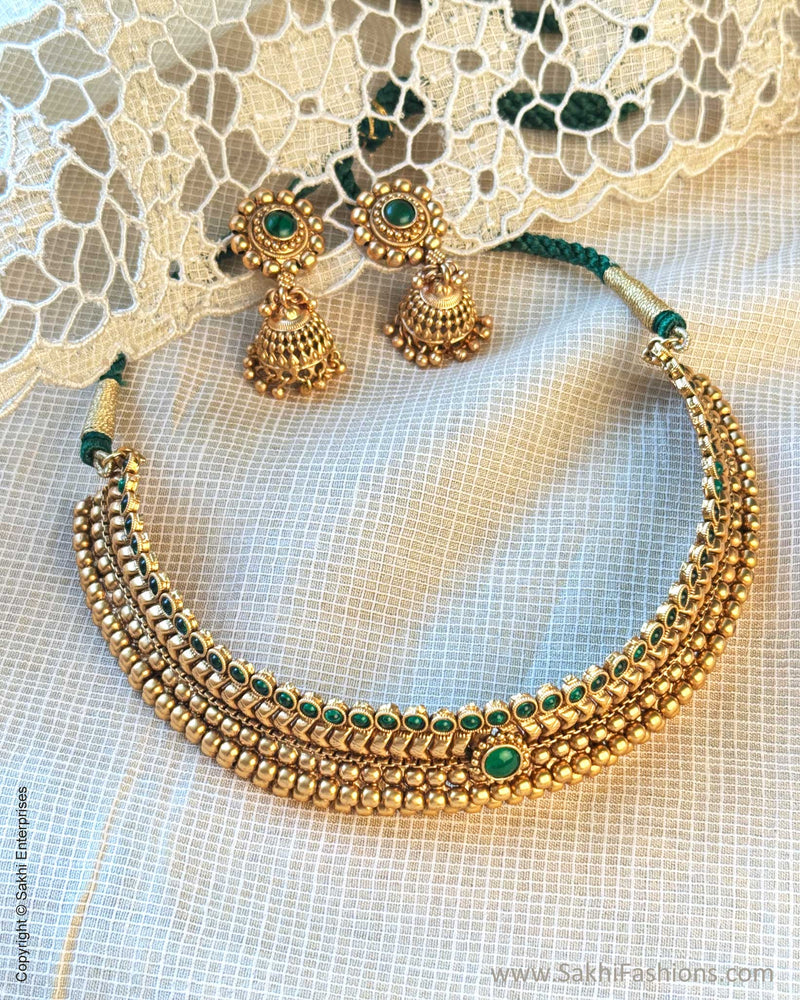 AJ-X15054 Statement necklace set
