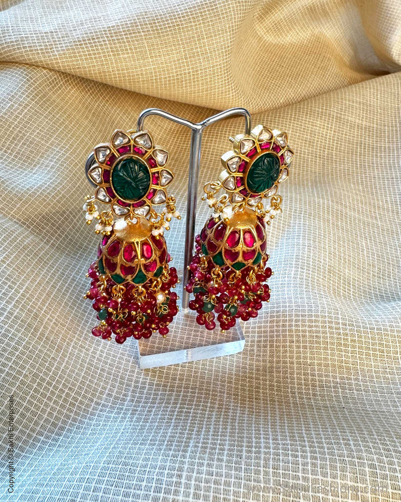 AJ-X13542 Statement Jumka Earring