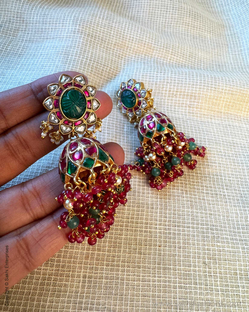 AJ-X13542 Statement Jumka Earring