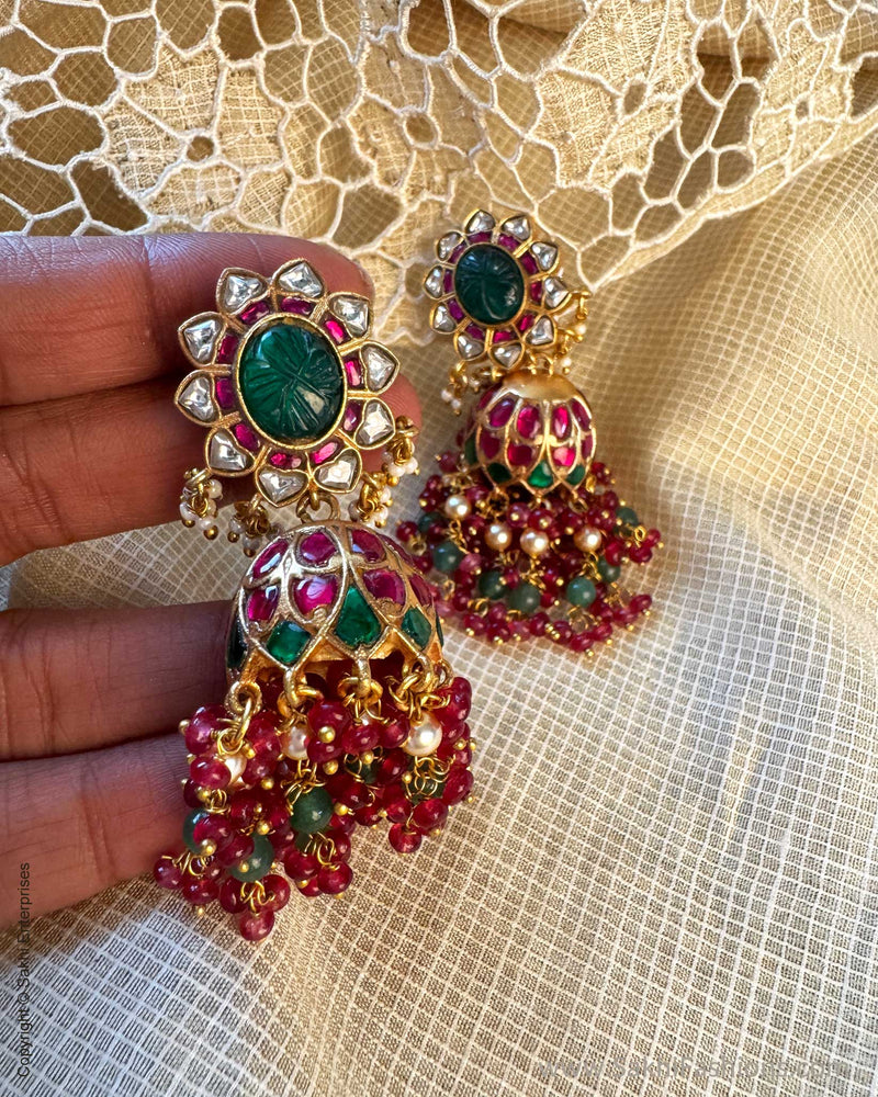 AJ-X13542 Statement Jumka Earring