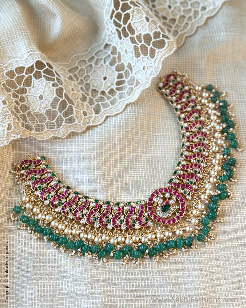 AJ-X15506 Ruby Necklace