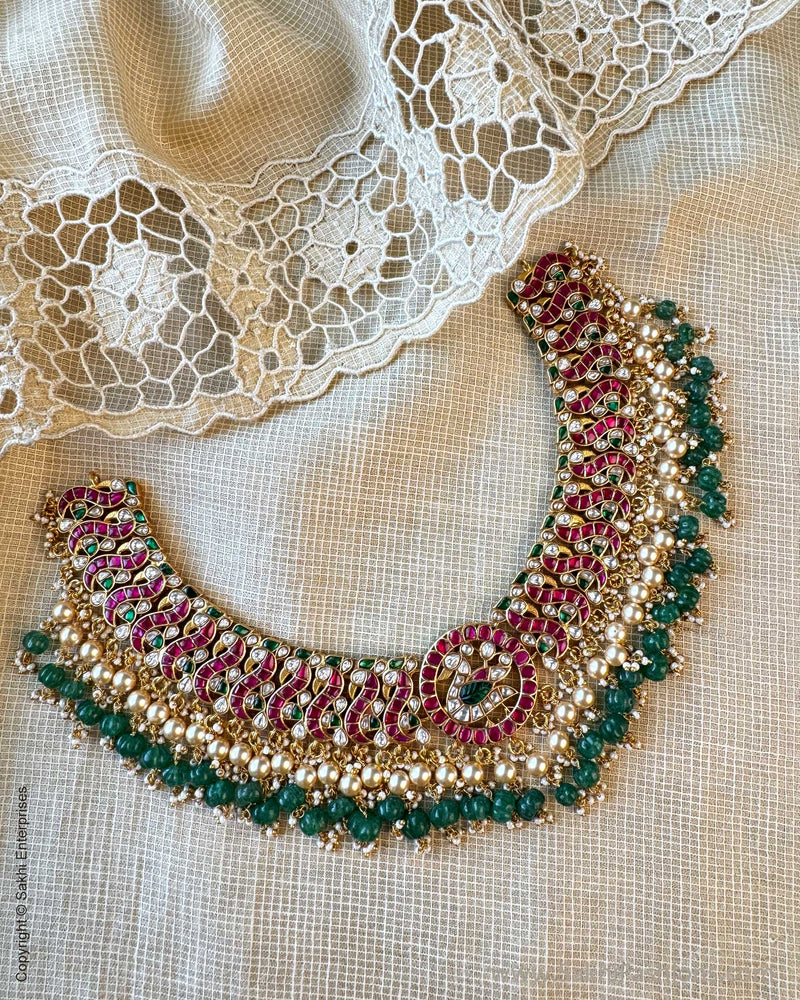 AJ-X15506 Ruby Necklace