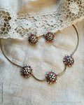 AJ-X16373 Statement Necklace Set