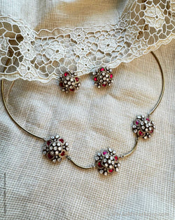 AJ-X16373 Statement Necklace Set