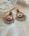 AJ-X15720 Gold Chandbali Earring