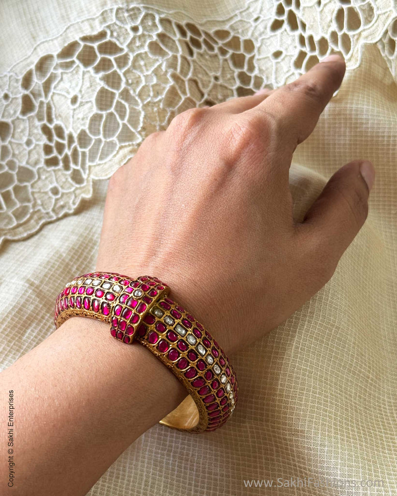 AS-X16711 Silver Gold Bangle