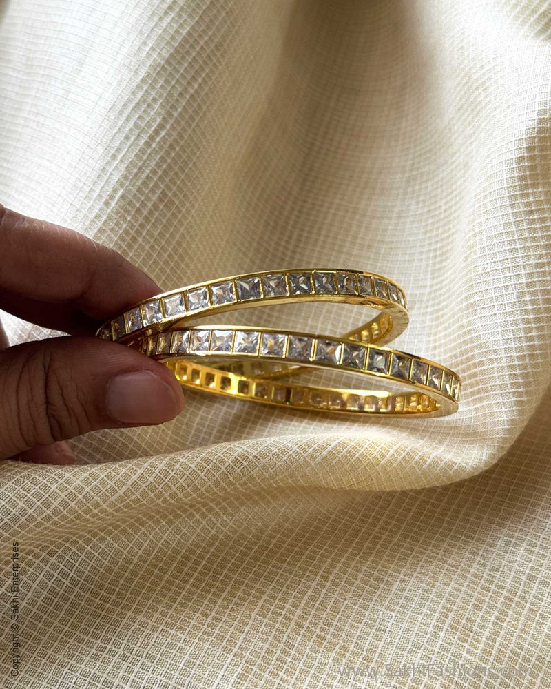 AJ-X16061 White BANGLES
