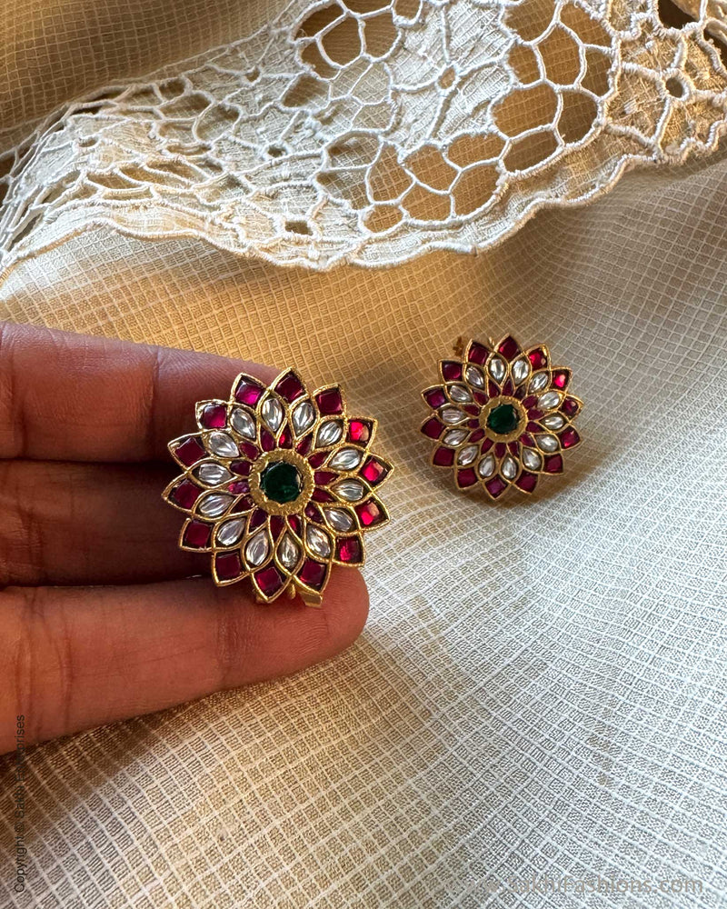 AJ-X15724 Gold Earring