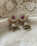 AJ-X15723 Gold Jumka Earring