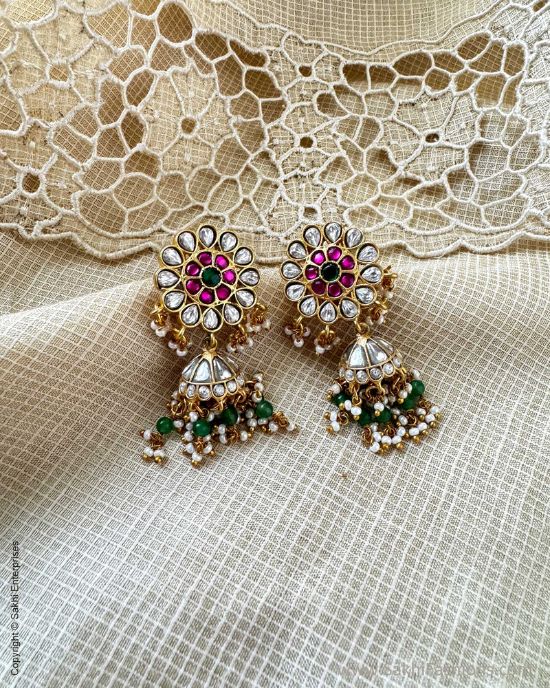 AJ-X15723 Gold Jumka Earring