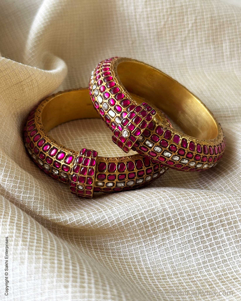 AS-X16711 Silver Gold Bangle