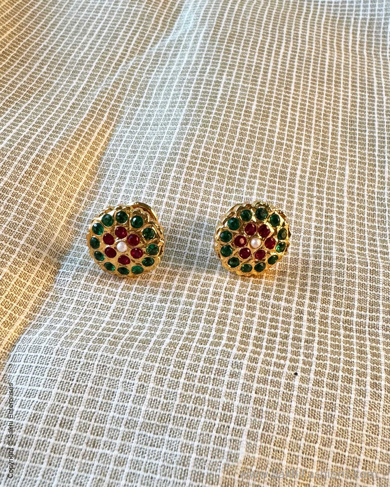 AJ-X15084 Gold Jumka Earring