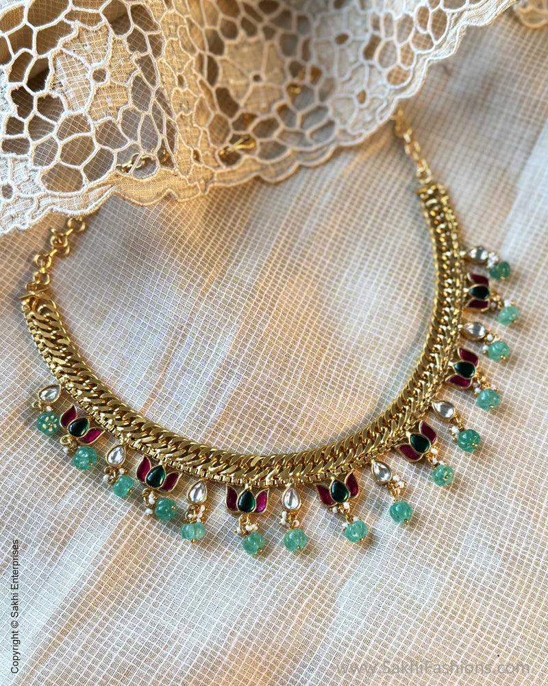 AJ-X15062 Gold Necklace