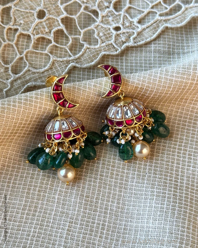 AJ-X16840 Gold Jumka Earring
