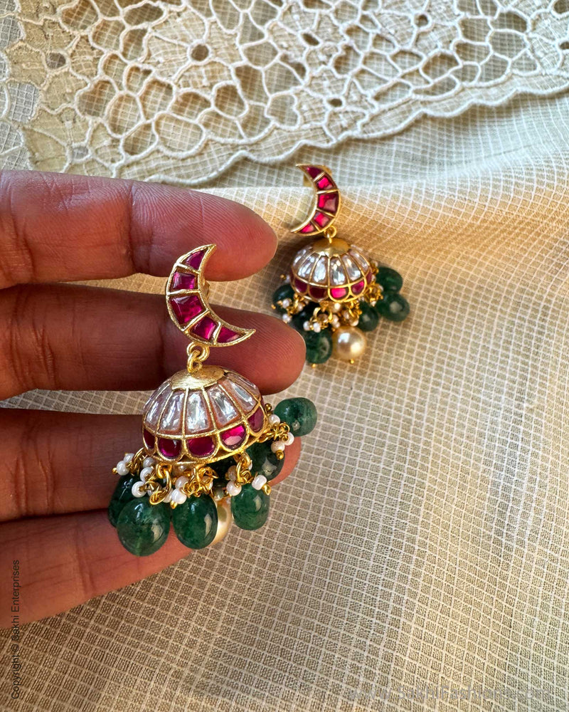 AJ-X16840 Gold Jumka Earring