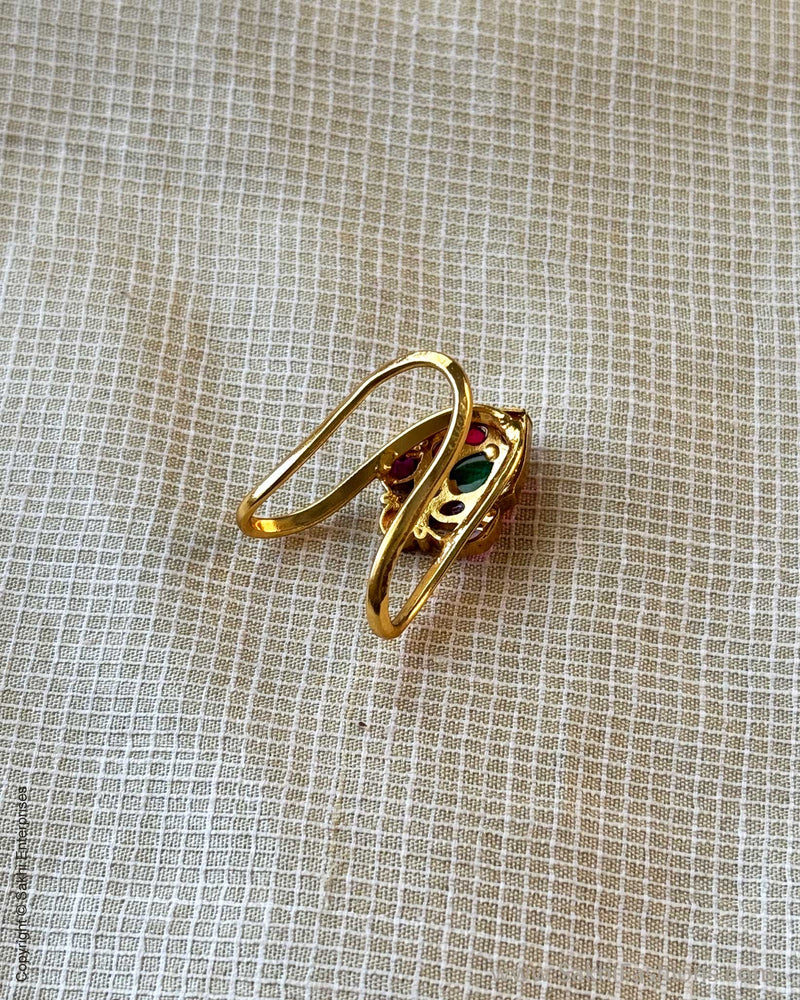 AJ-X17105 Statement Vanki ring
