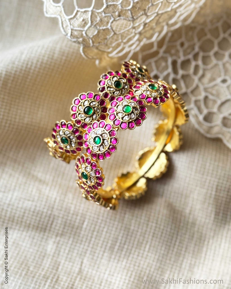 AJ-X17053 Pink Statement Bangle
