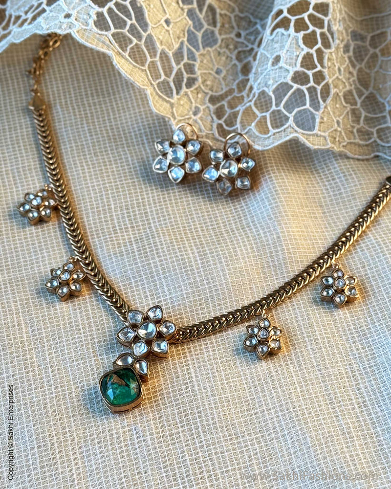 AJ-X17127 Gold Necklace Set