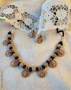AJ-X17126 Gold Necklace set