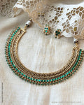 AJ-X17120 Green Necklace Set