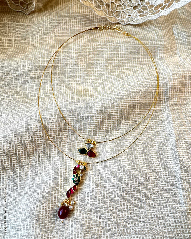 AJ-X17116 Gold Necklace Set