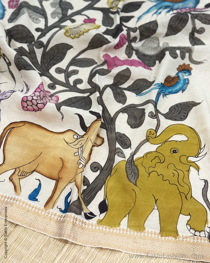 EE-X11886S  Kalamkari crossover Sari