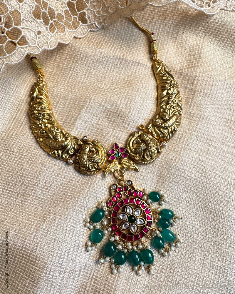 AJ-X13553 Gold Necklace
