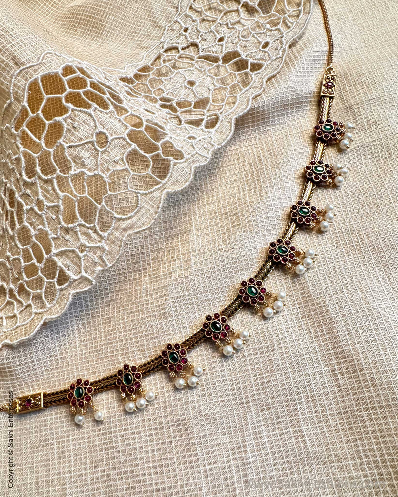 AJ-X11092 Gold Necklace set