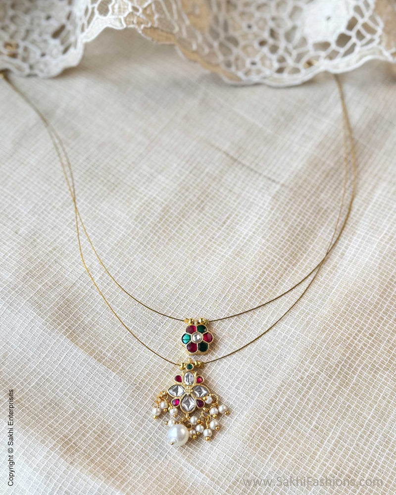AJ-X17642 Gold Necklace Set