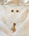 AJ-X17642 Gold Necklace Set