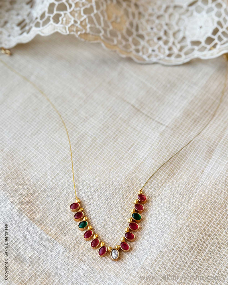 AJ-X17638 Gold Necklace Set
