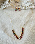 AJ-X17638 Gold Necklace Set