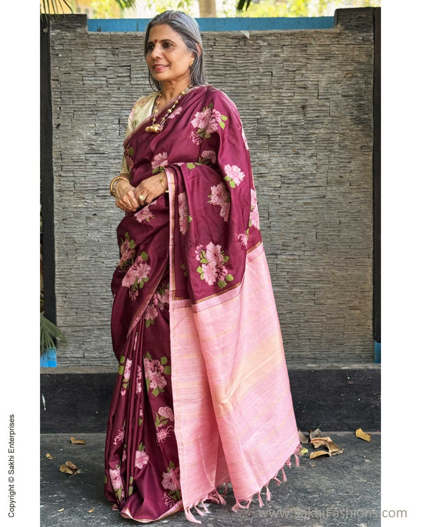 EE-X17071 CrossStitch Kanchi Saree