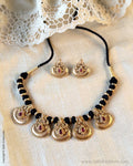 AJ-X17600 Gold Necklace set