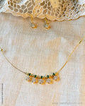 AJ-X17982 Gold Necklace Set