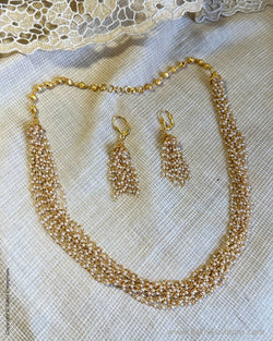 AJ-X17607 Pearls Necklace Set
