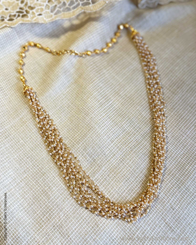 AJ-X17607 Pearls Necklace Set