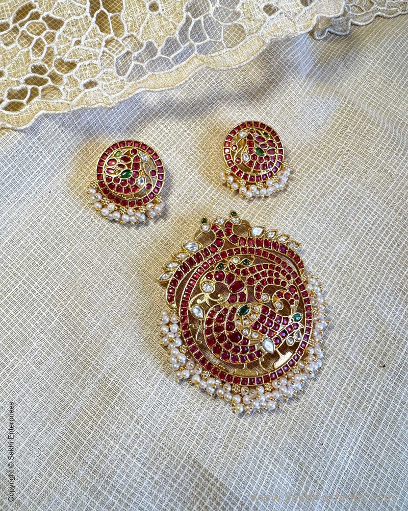 AJ-Y00365 Pendant Earring set