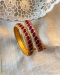 AJ-Y00397 Statement Bangles set