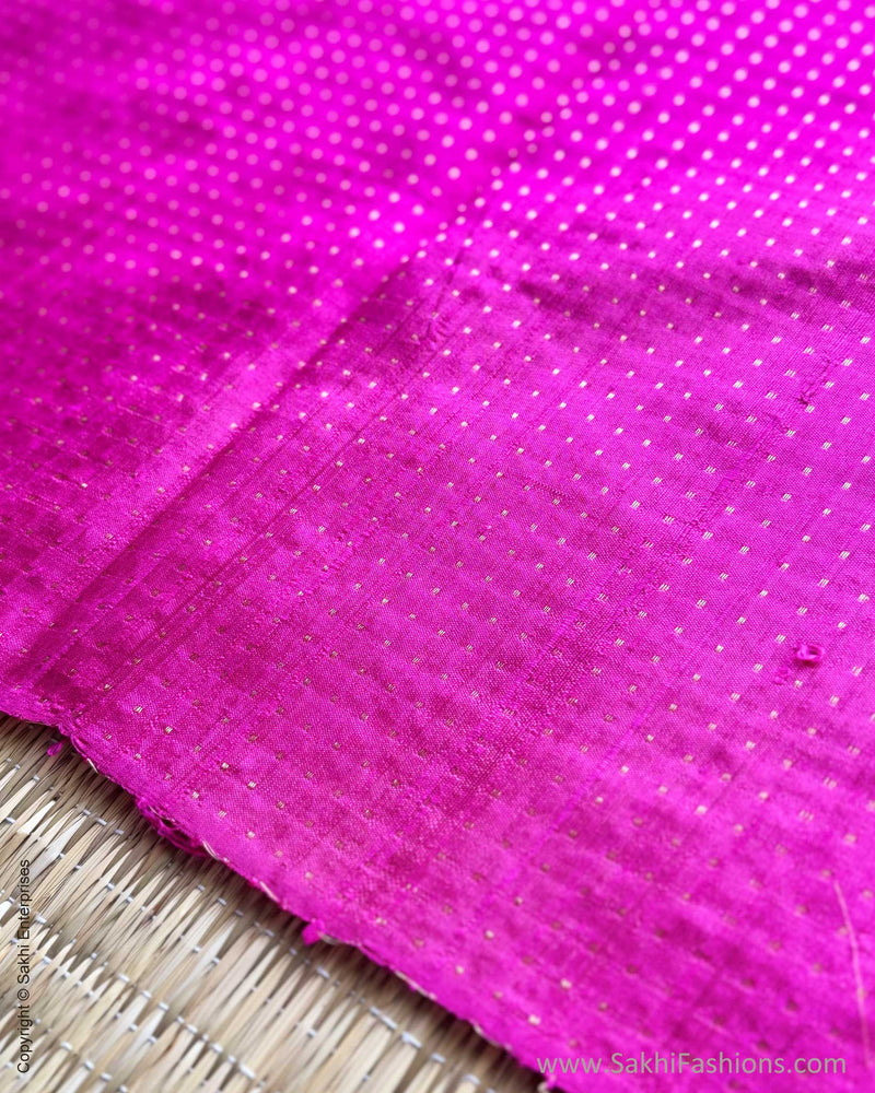 BL-Y00641R Pink Silk Blouse