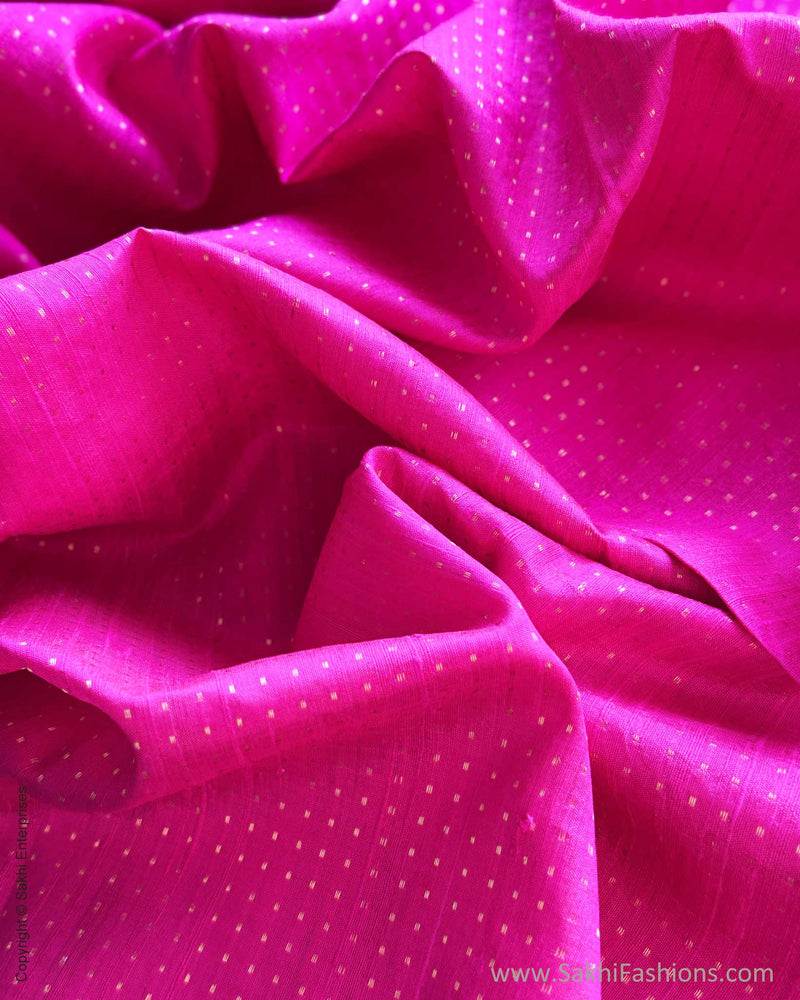 BL-Y00641R Pink Silk Blouse